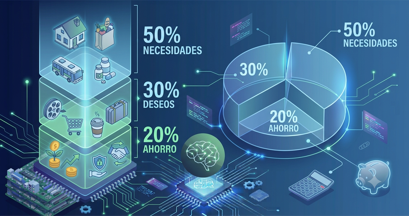 Presupuesto 50/30/20: la guía práctica para aplicarlo hoy